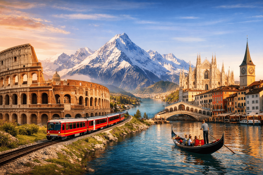 ITALY AND SWITZERLAND GRAND TOUR